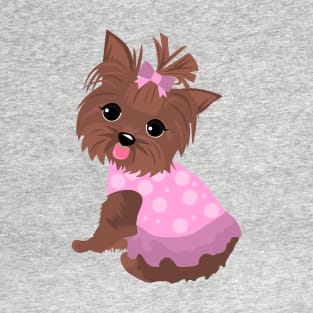 Yorkie girl T-Shirt